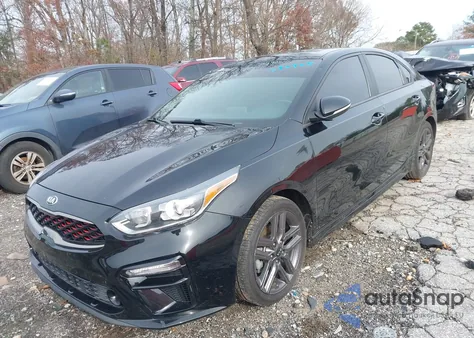 2021 Kia Forte Gt-Line из США, поврежденный, VIN 3KPF34AD9ME330405